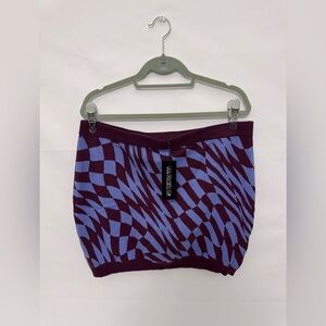 Dolls Kill (Current Mood) Checkered Skirt